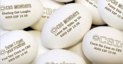 CBS Eggvertising