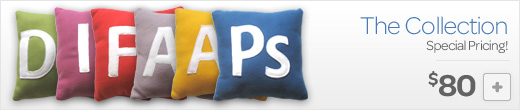 The Great Collection of App Pillows