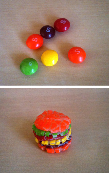 How to Make a Skittles Burger