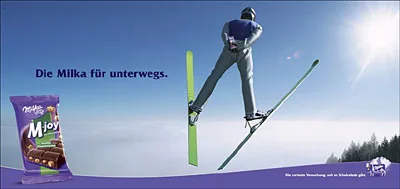Ad: Milka M-joy