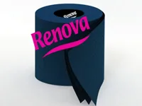 Black Toilet Paper from Renova