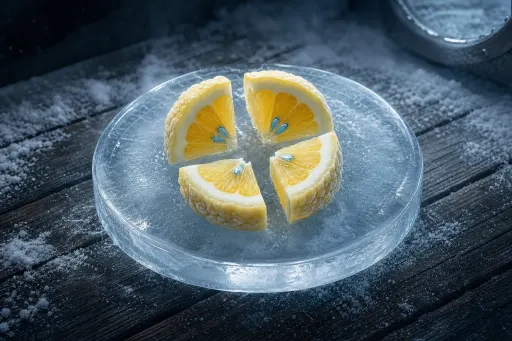 Luxurious ‘Glacier Gold’, the (im)possible icy citrus
