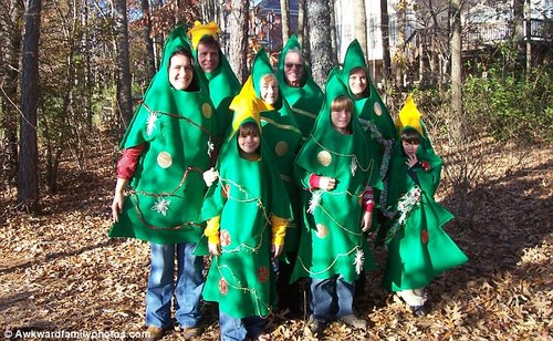 Family Christmas tree