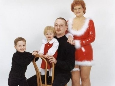 Sexy Christmas family