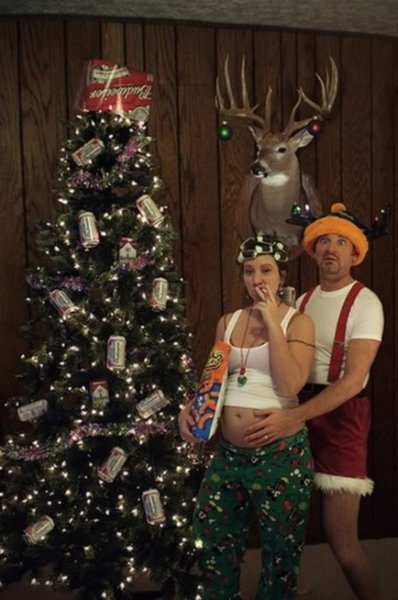 Drunk Christmas Family