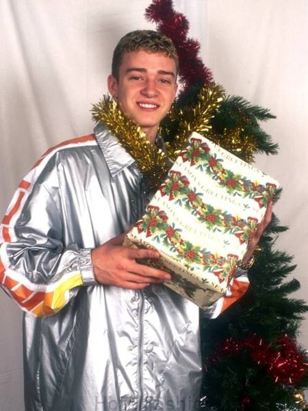 Justin Timberlake Christmas Photo