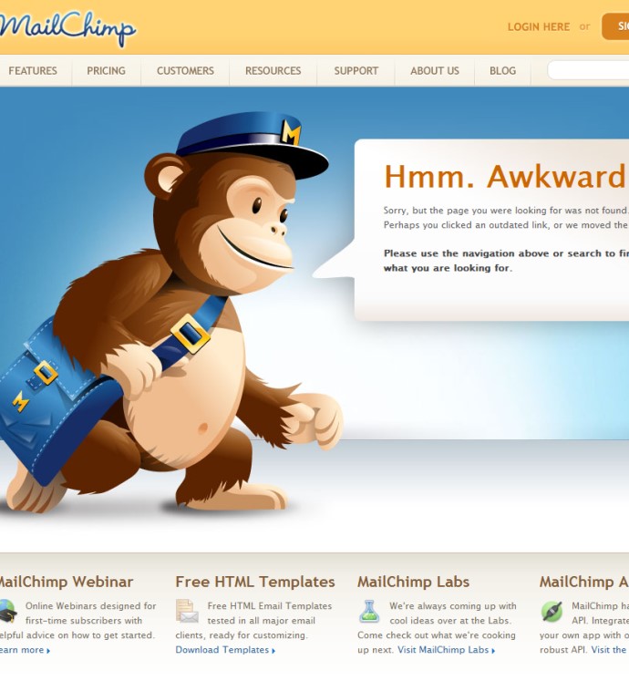 Helpful 404 Page