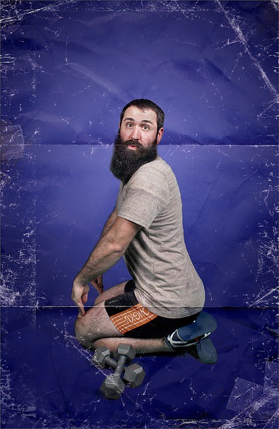Men photographed in female poses 1