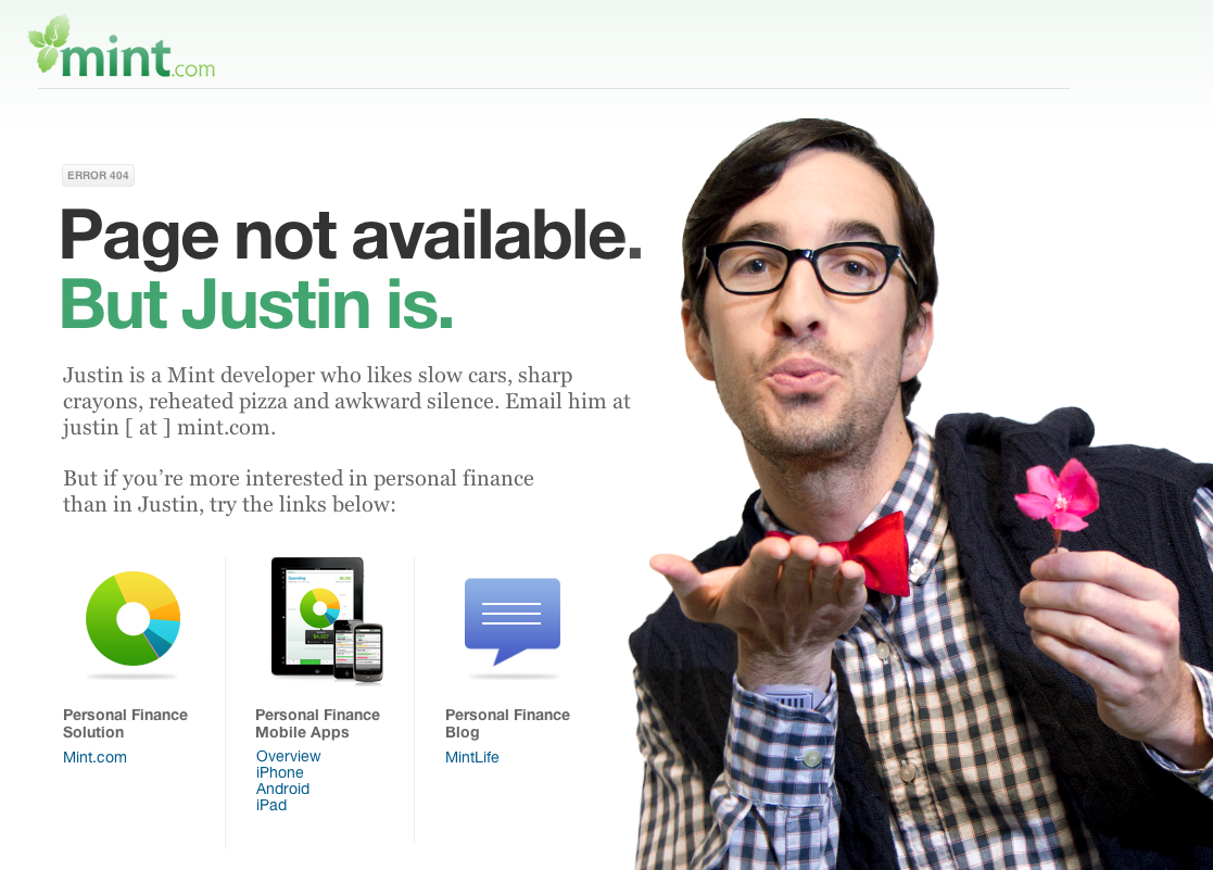 Helpful 404 Page
