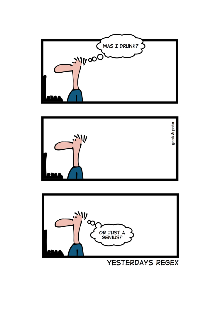 Yesterdays Regex