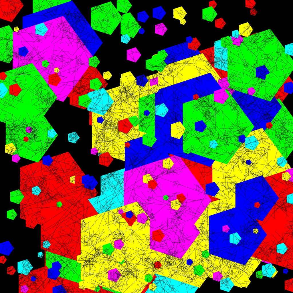 Colorama — kaleidoscopic explosion