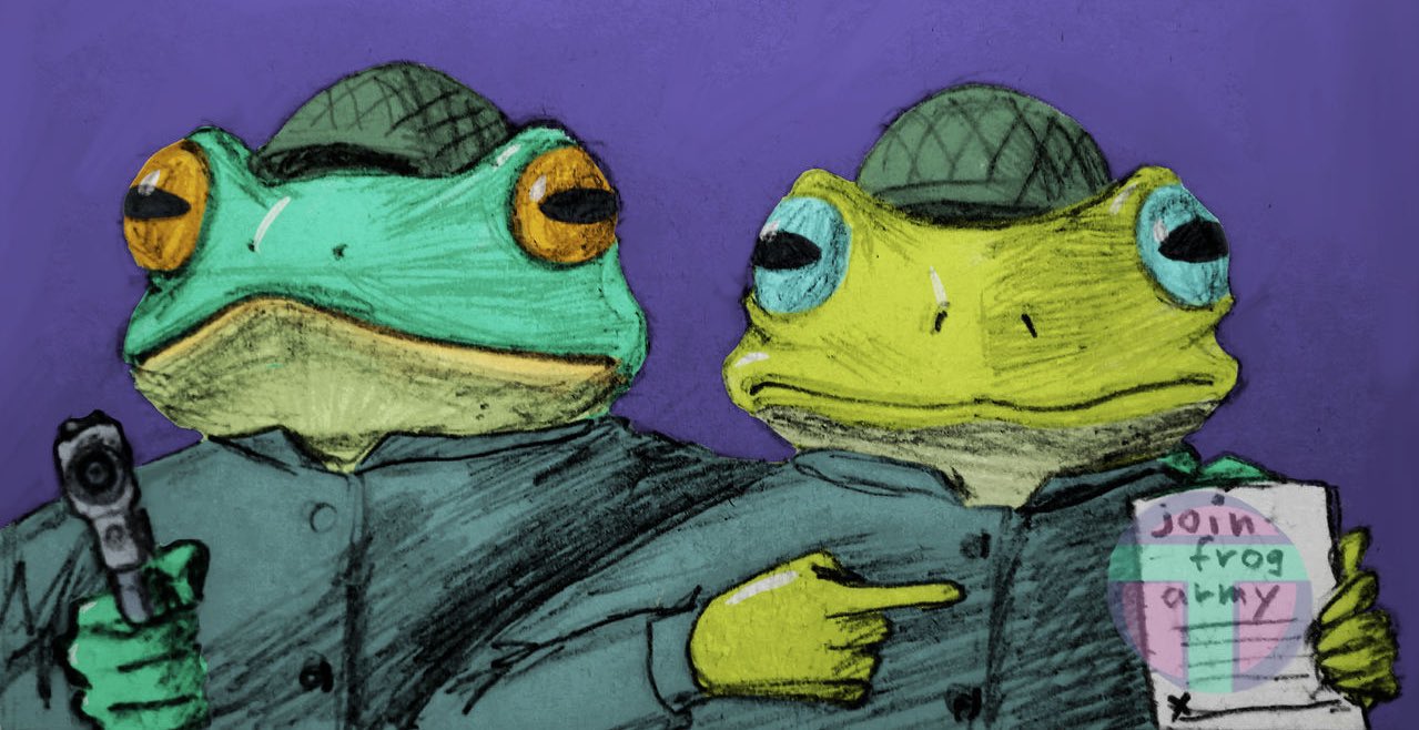Join the frog army