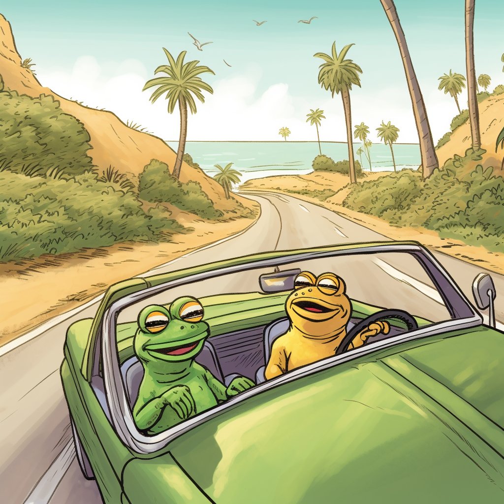pepe enjoy the ride