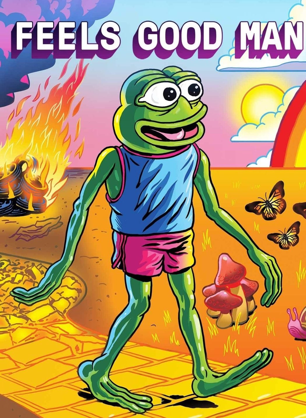 Feels good man