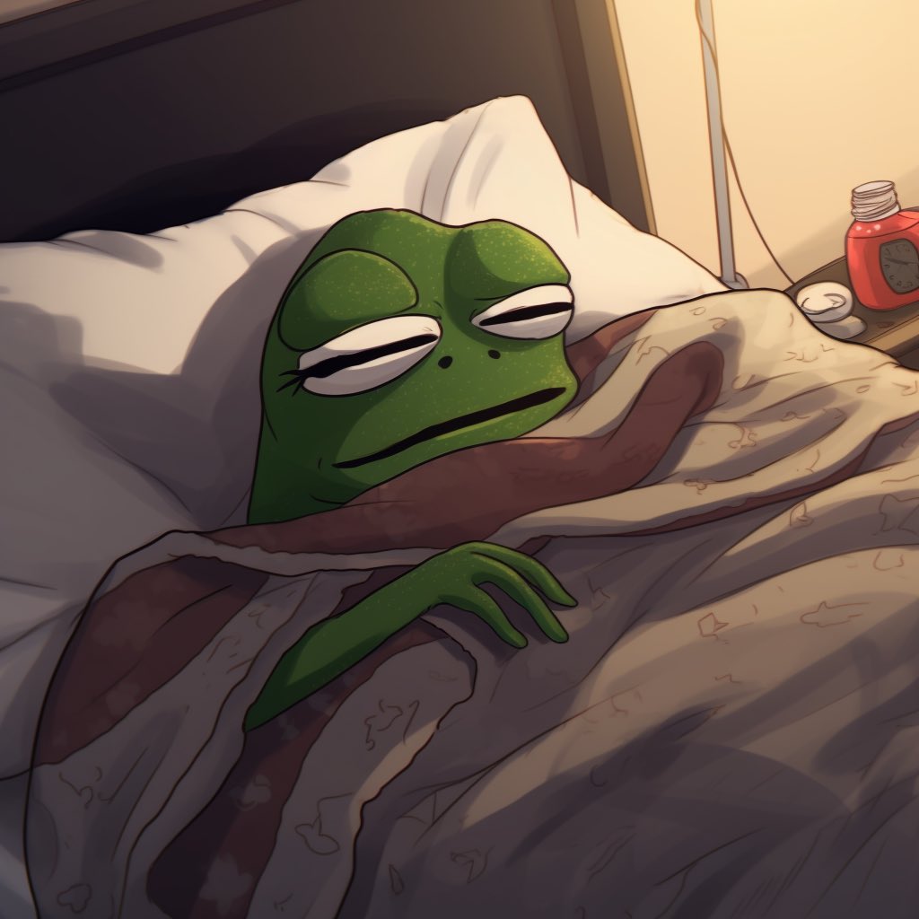 Pepe goodnight