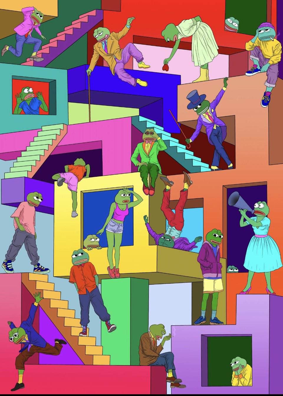 Pepe on Stair-oids