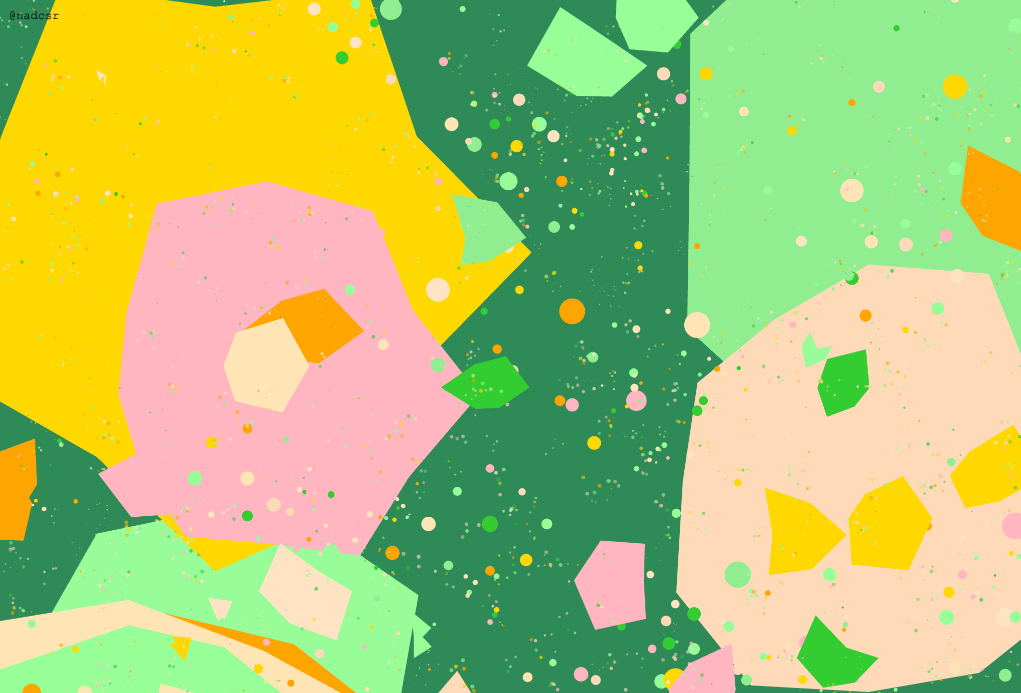 Springtime — pastel explosion