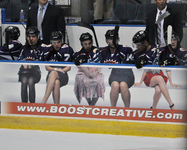 Icehockey Ambient Ad